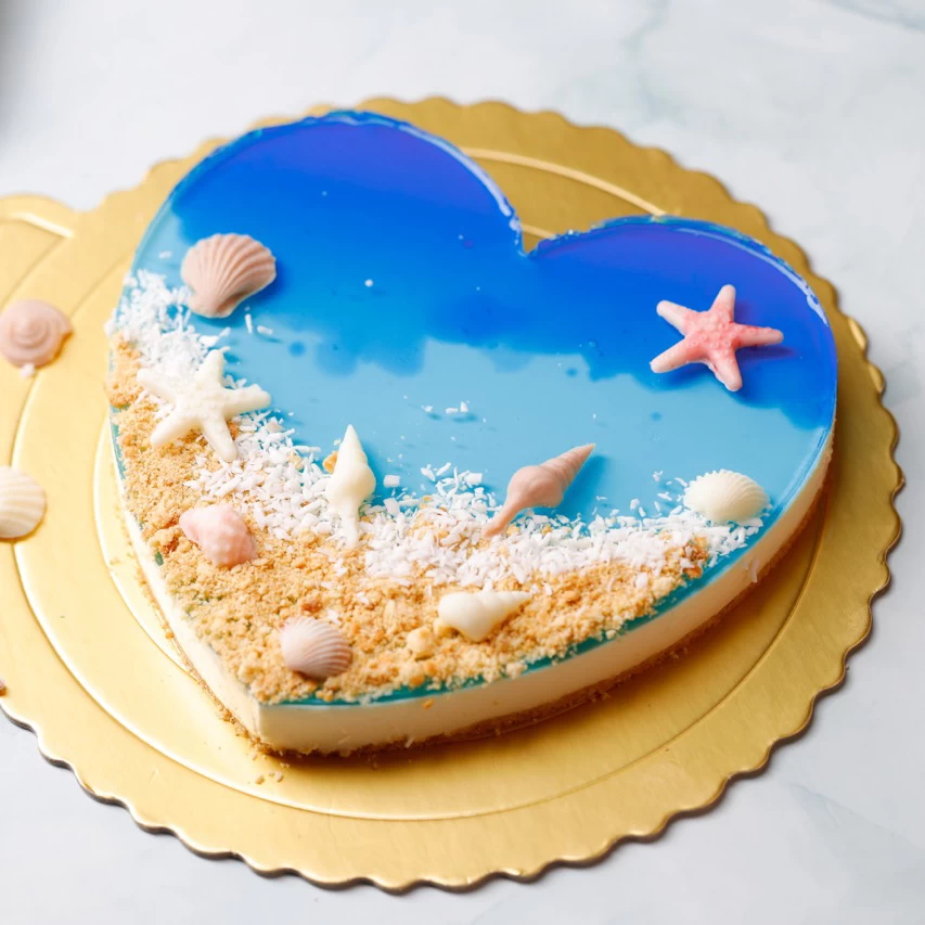 CHEESECAKE BIỂN XANH
