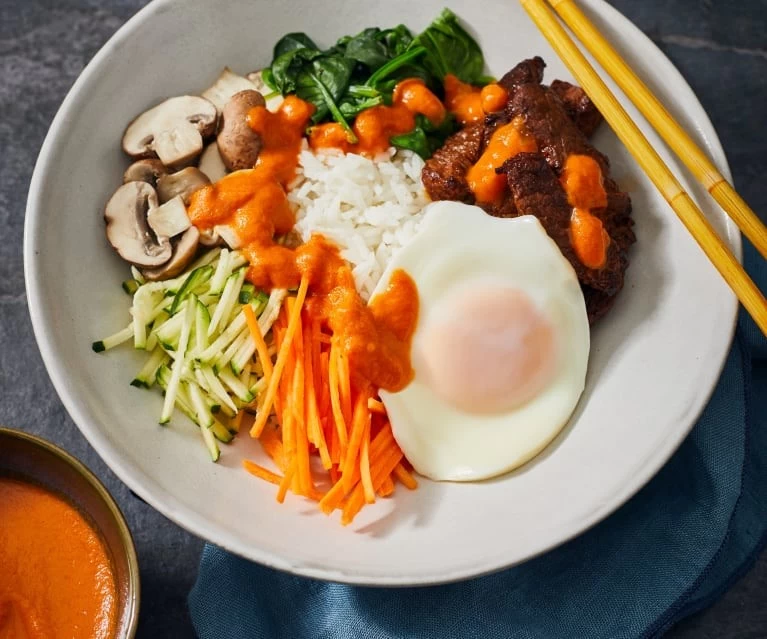 CƠM THỊT BÒ TRỘN HÀN QUỐC