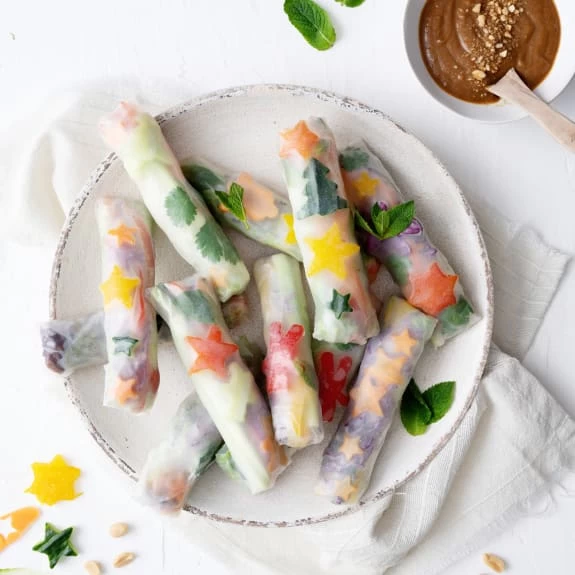 CUỐN RAU CỦ SỐT LẠC