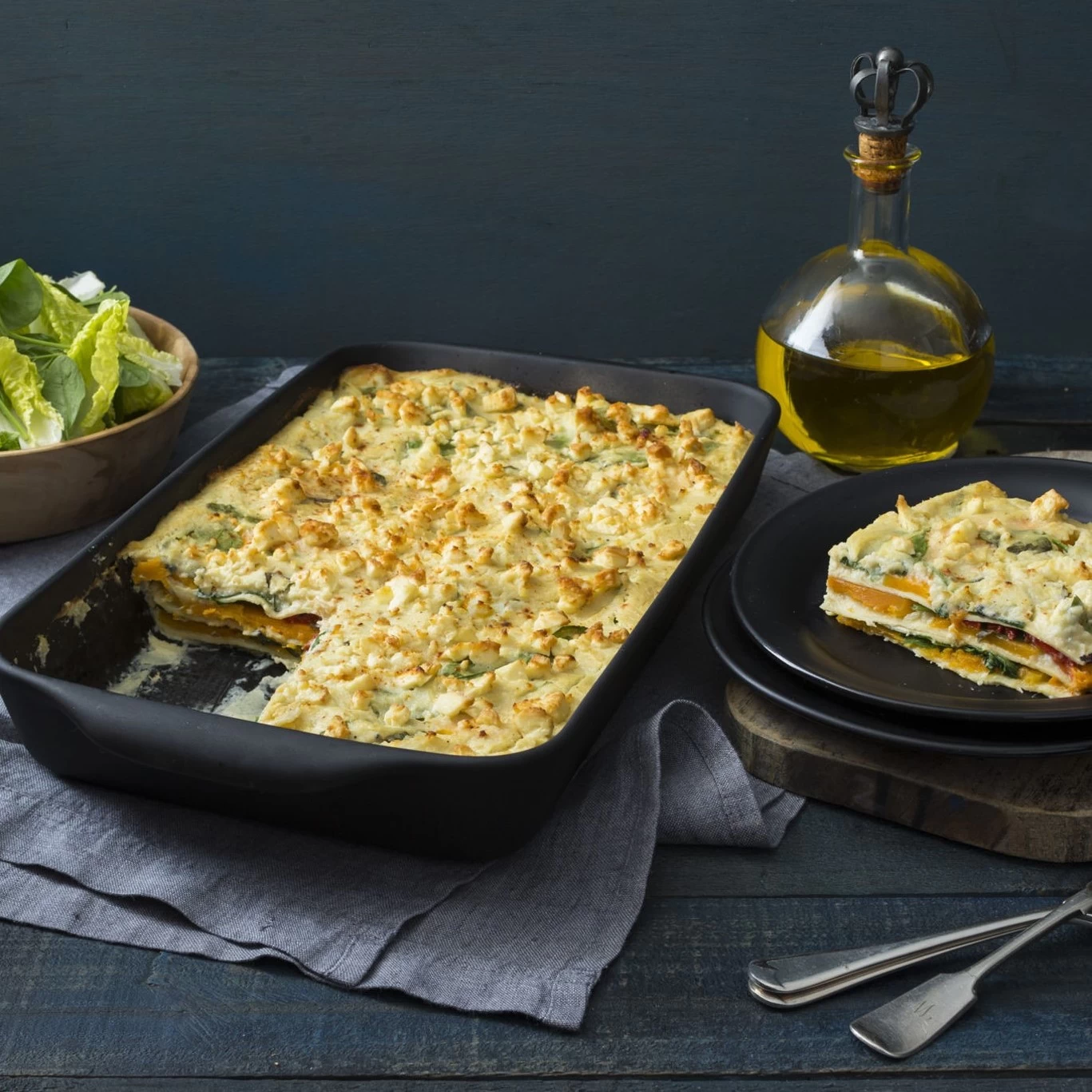 LASAGNE KHOAI LANG SÚP LƠ TRẮNG