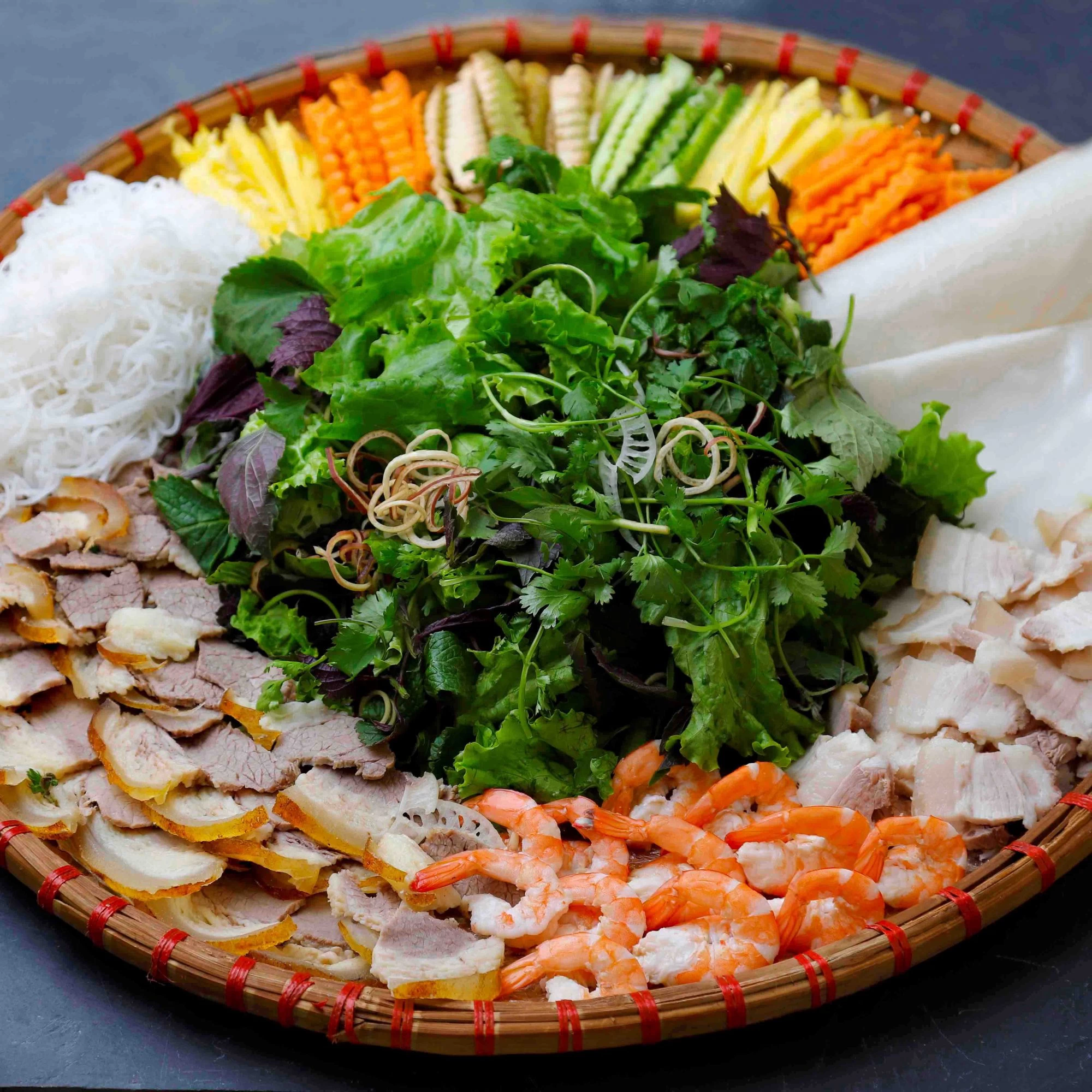 MẸT TÔM THỊT CUỐN