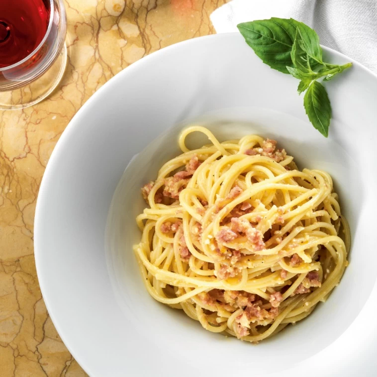 MÌ SPAGHETTI CARBONARA