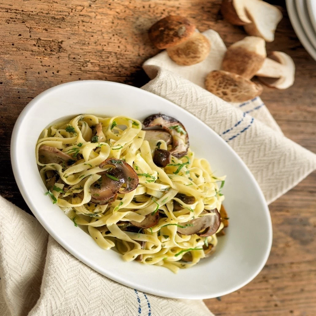 MÌ TAGLIATELLE SỐT NẤM
