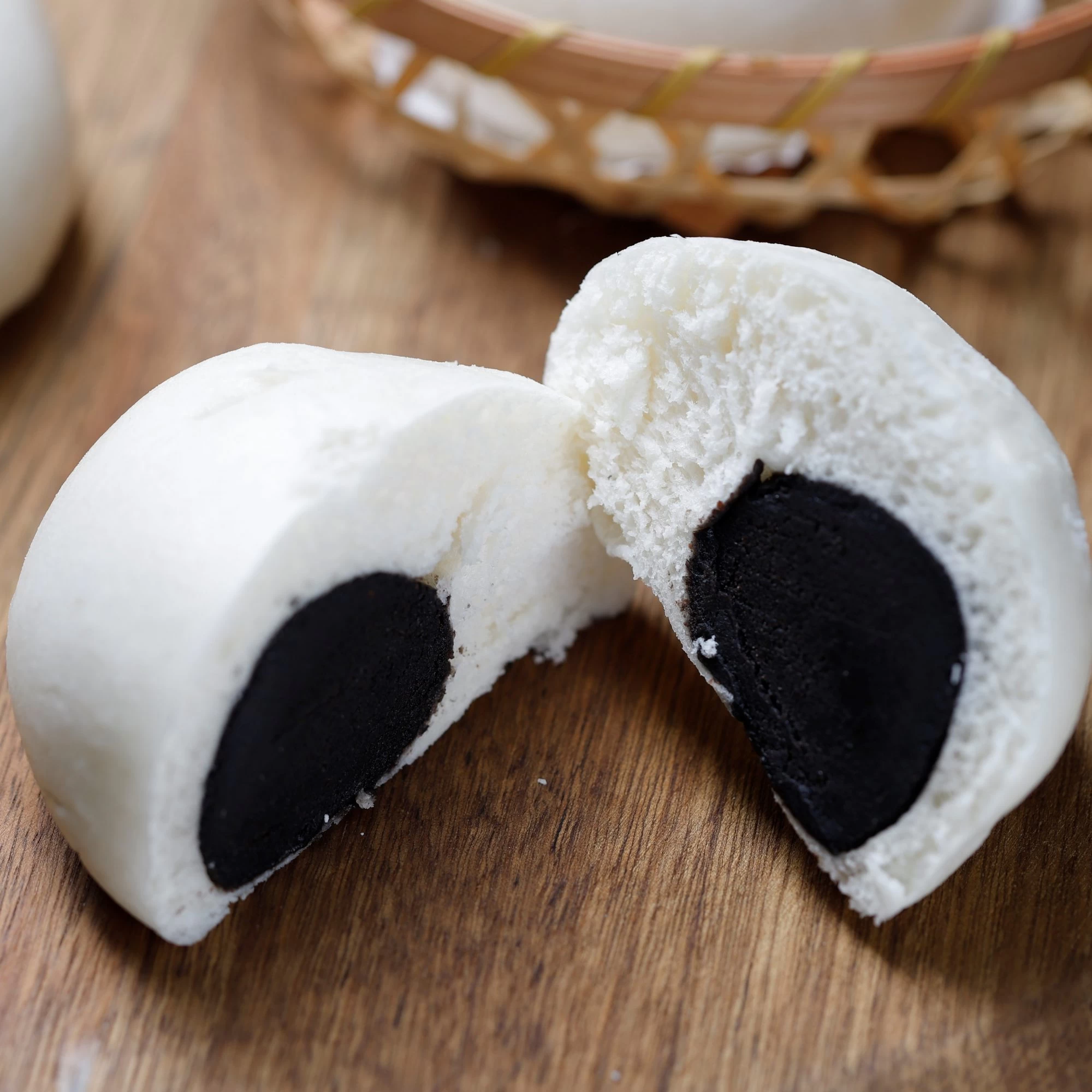 NHÂN MÈ ĐEN (BÁNH BAO)