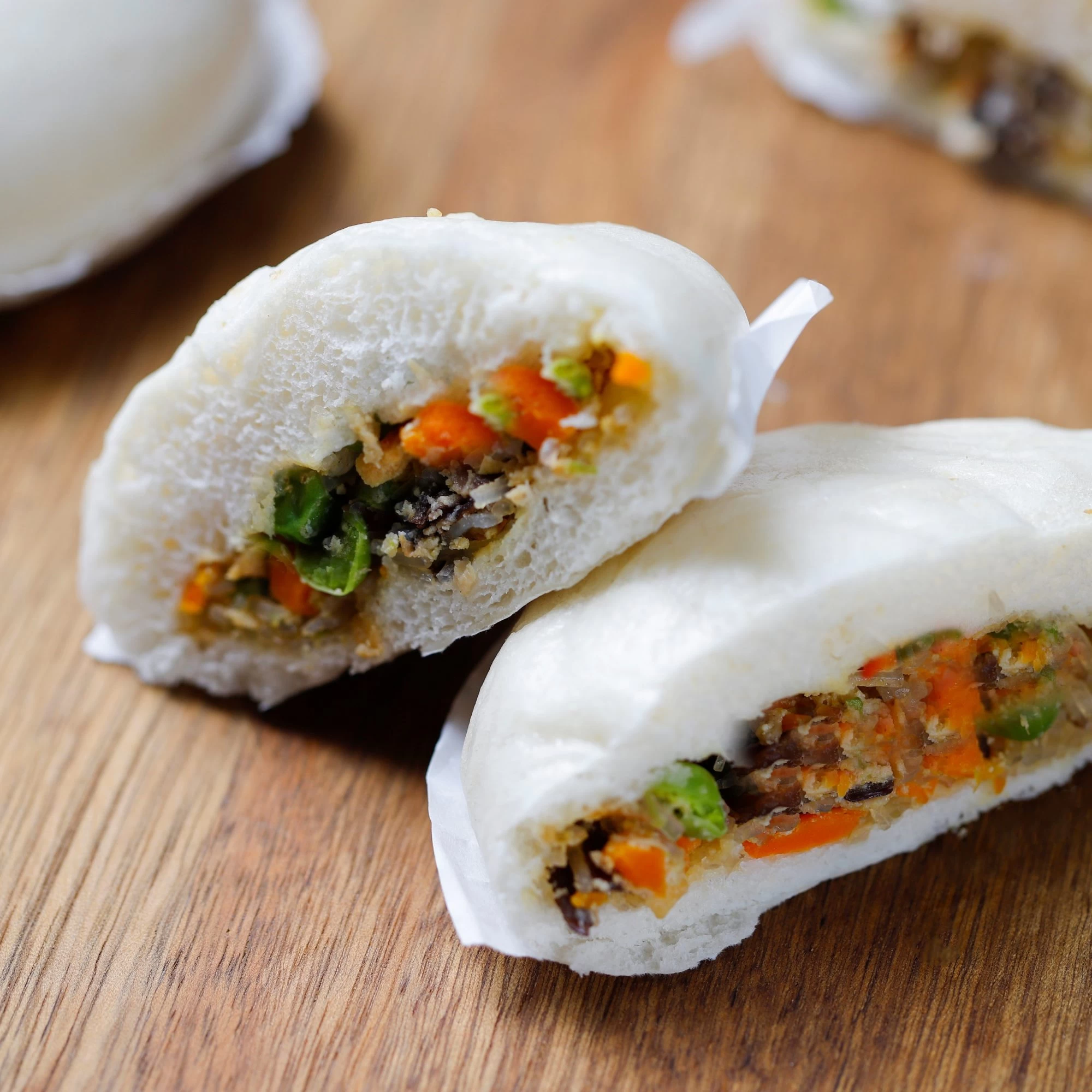 NHÂN NẤM CHAY (BÁNH BAO)