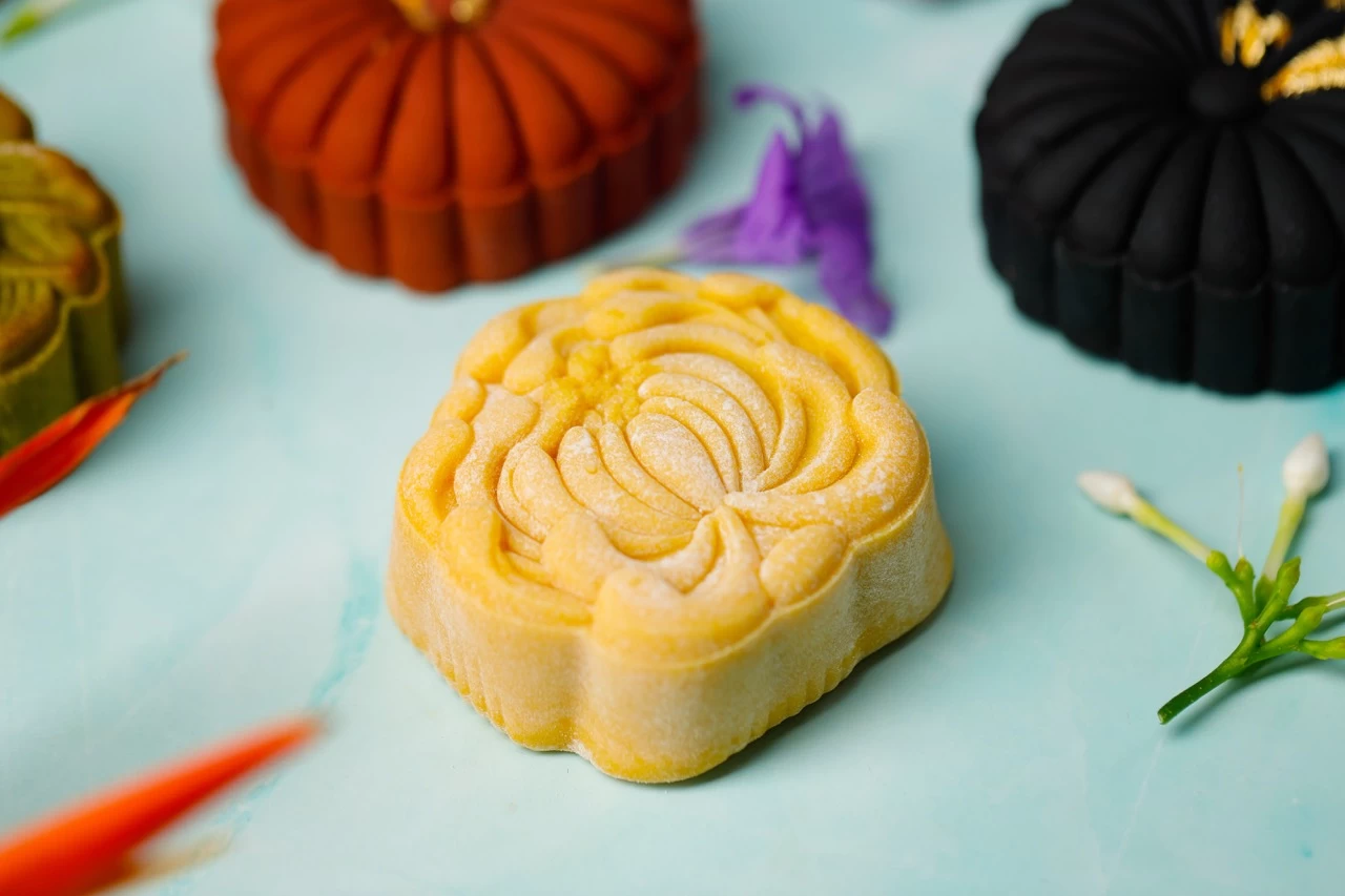 NHÂN RƯỢU HẠT HOA QUẢ (BÁNH TRUNG THU)