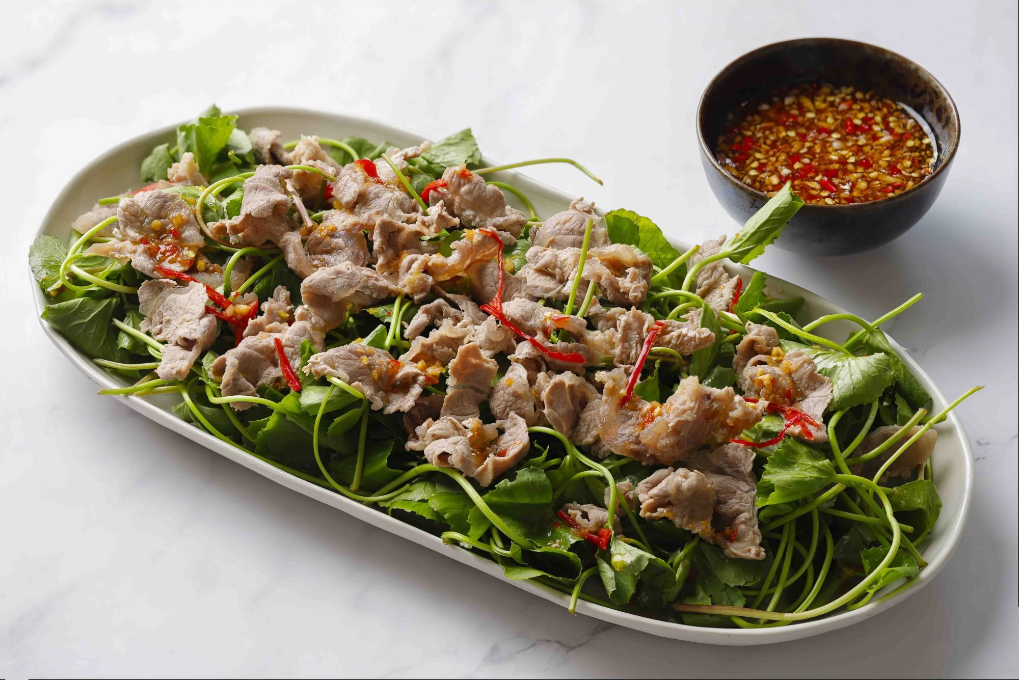 NỘM RAU MÁ THỊT BÒ