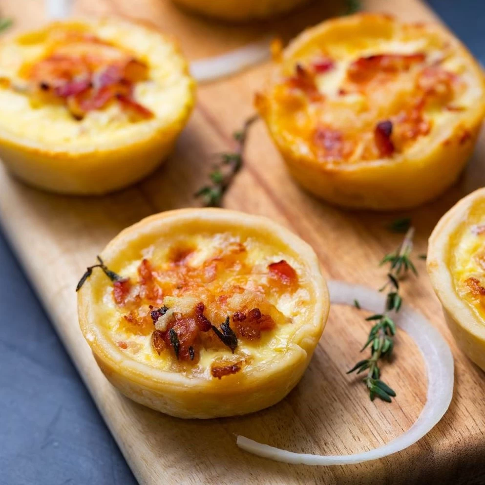 QUICHE THỊT HUN KHÓI