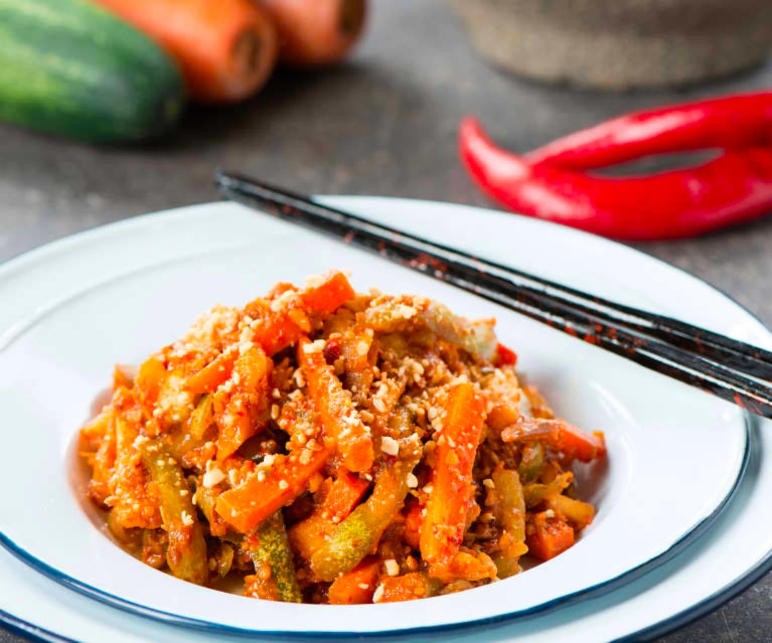 RAU CỦ CHUA NGỌT KIỂU MALAYSIA (NYONYA)