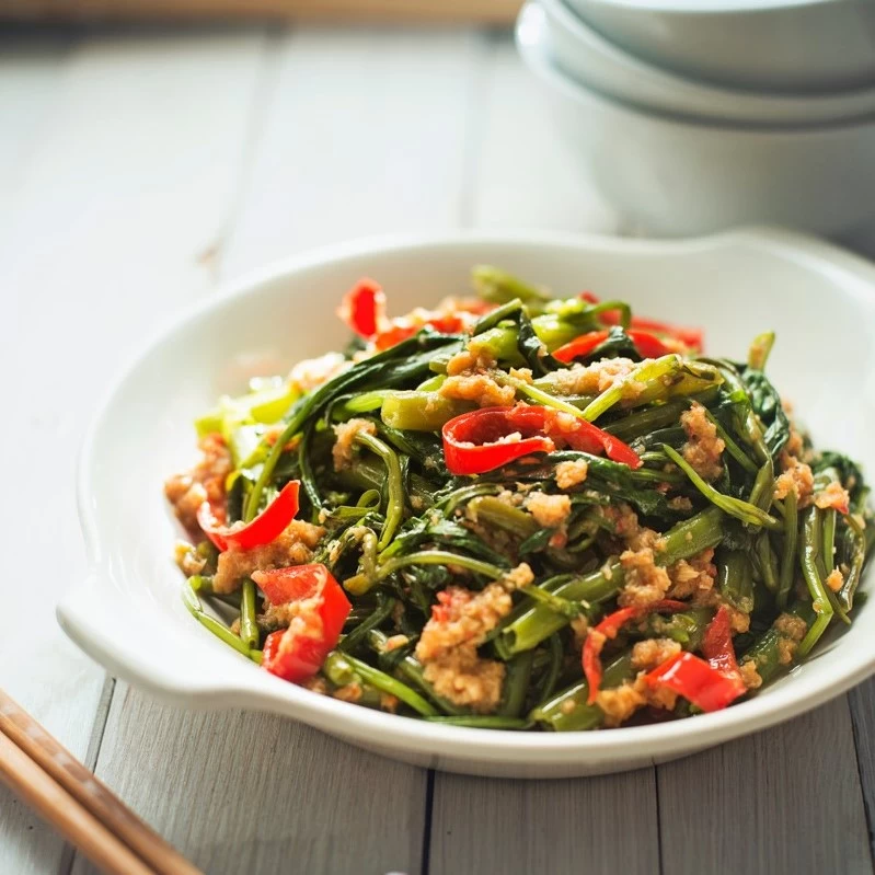 RAU MUỐNG SỐT SAMBAL