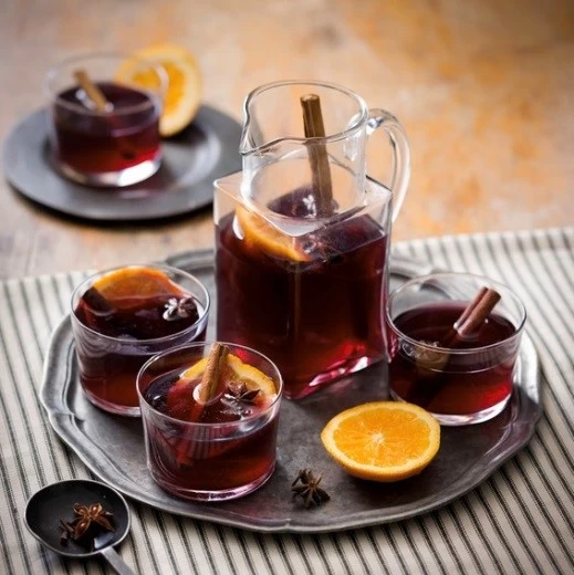RƯỢU VANG ĐỎ QUẾ HỒI CAM
