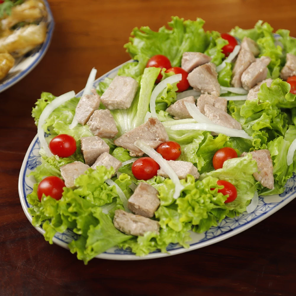 SALAD CÁ NGỪ SỐT CAM CHANH