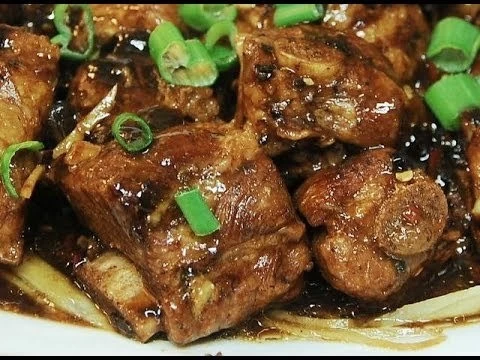 SƯỜN HEO HẦM ĐỖ ĐEN