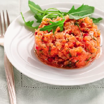 TARTARE CÁ HỒI