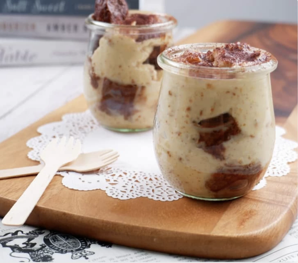 Tiramisu socola bơ đậu phộng