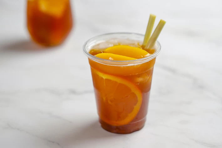 TRÀ ĐÀO CAM SẢ
