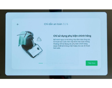 Cài đặt cho máy Thermomix TM7