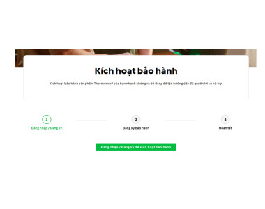 Kích Hoạt BẢO HÀNH CHO THERMOMIX