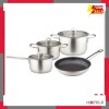 Hafele 531.08.040: Bộ Nồi Châu Âu, Kính, Đa Năng