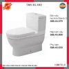 Bồn Cầu 2 Khối Starck 3 Duravit 588.46.402