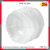 TẮC KÊ NHỰA CHO REN M6, L=9MM Hafele 039.33.364