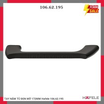 TAY NẮM TỦ ĐEN MỜ 172MM Hafele 106.62.195