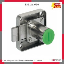 Khóa vuông cho cánh tủ dày 22mm Hafele 232.26.620