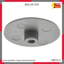 Cover cap Minifix 15 lgrey Hafele 262.24.555