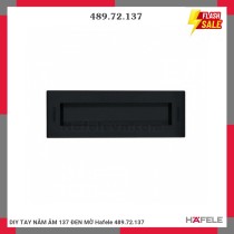 DIY TAY NẮM ÂM 137 ĐEN MỜ Hafele 489.72.137