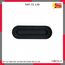 DIY TAY NẮM ÂM 138 ĐEN MỜ Hafele 489.72.138