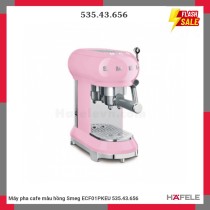 Máy pha cafe màu hồng Smeg ECF01PKEU 535.43.656