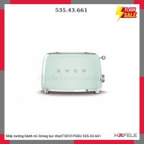 Máy nướng bánh mì Smeg lục nhạtTSF01PGEU 535.43.661