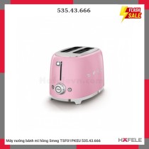 Máy nướng bánh mì hồng Smeg TSF01PKEU 535.43.666