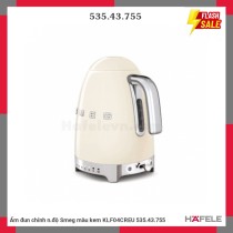 Ấm đun chỉnh n.độ Smeg màu kem KLF04CREU 535.43.755