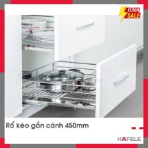 Rổ Kéo Cửa Tủ Verona Series 450mm Hafele 549.03.142