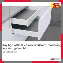 Ray Hộp Alto-S Giảm Chấn H80mm Hafele 552.55.707