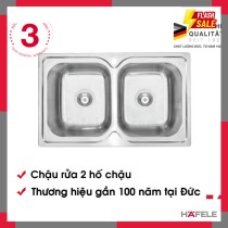 Chậu Rửa Chén HS19-SSN2R90 Hafele 567.23.010