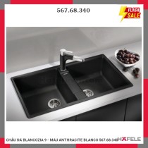 CHẬU ĐÁ BLANCOZIA 9 - MÀU ANTHRACITE BLANCO 567.68.340