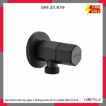 Van khóa nước lục giác 2 đường nước G1/2 Hafele 589.25.870