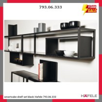 smartcube shelf set black Hafele 793.06.333