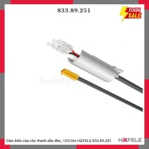 Cảm biến cửa cho thanh dẫn đèn, 12V/2m HÄFELE 833.89.251