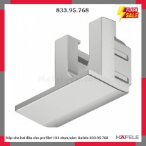 Nắp che hai đầu cho profile1104 nhựa/xám Hafele 833.95.768