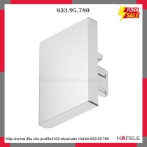 Nắp che hai đầu cho profile2103 nhựa/xám Hafele 833.95.780