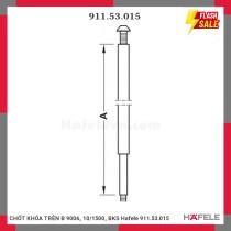 CHỐT KHÓA TRÊN B 9006, 10/1500, BKS Hafele 911.53.015