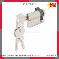 RUỘT KHOÁ TIÊU CHUẨN 31.5/10M Hafele 916.09.641