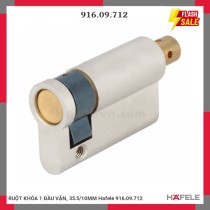 RUỘT KHÓA 1 ĐẦU VẶN, 35.5/10MM Hafele 916.09.712