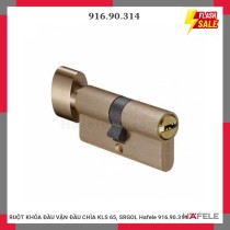 RUỘT KHÓA ĐẦU VẶN ĐẦU CHÌA KLS 65, SRGOL Hafele 916.90.314