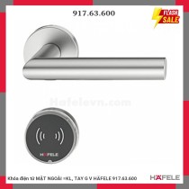 Khóa điện tử MẶT NGOÀI =KL, TAY G V HÄFELE 917.63.600