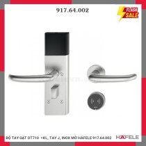 BỘ TAY GẠT DT710  =KL, TAY J, INOX MỜ HÄFELE 917.64.002