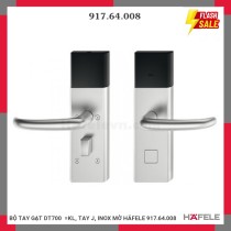 BỘ TAY GẠT DT700  =KL, TAY J, INOX MỜ HÄFELE 917.64.008